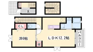 ポエム・ひまわり【3階】の間取り