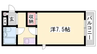 ハイム北八代【207号室】の間取り