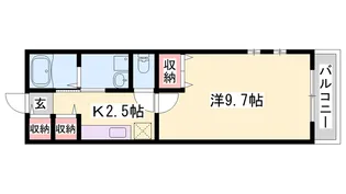 フィオレンティーナ【2階】の間取り