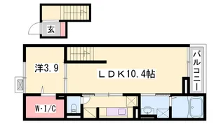 フィレール デュ トラジャⅦ【4階】の間取り