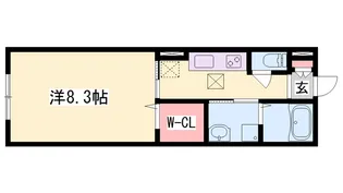クロユリ【1階】の間取り