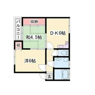 山本ハイツ【201号室】の間取り