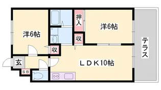 エスポワール雅Ⅱ(借上)【1階】の間取り