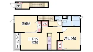 ソフィアヒルズ【2階】の間取り