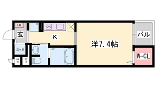 ブルーベル【103号室】の間取り