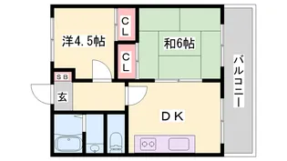 第329川辺ビル【2階】の間取り