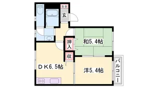 フレグランス志染【1階】の間取り