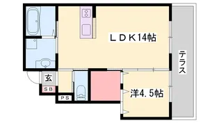 マイフィールド【1階】の間取り