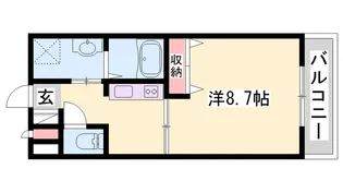 ワレアオコダ【1階】の間取り