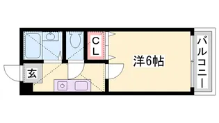 プラム書写【1階】の間取り