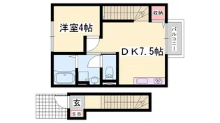 アットホーム和久【2階】の間取り