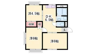 ヴェルディール【2階】の間取り