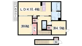 ソフィアコート伊保崎【2階】の間取り