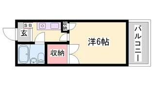 コーポ明日香【2階】の間取り