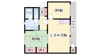 レオパレスⅠ【2階】の間取り