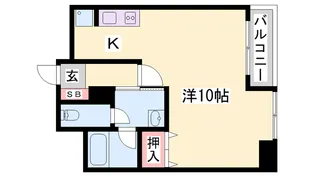 KEIマンション【7階】の間取り