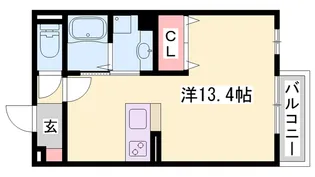 Harvest-Coop【1階】の間取り