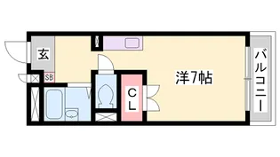 サンフレッチェ南条A【203号室】の間取り