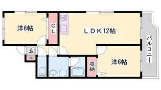 ボナールFUJI【3階】の間取り