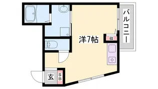 インタービレッジ青山一番館【2階】の間取り