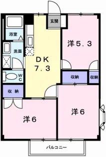 エムカーサ【2階】の間取り