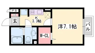 セジュール弥生【2階】の間取り