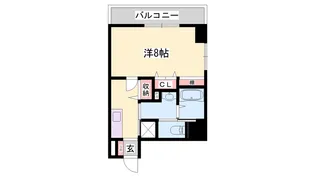 フェリーチェ姫路駅前【4階】の間取り
