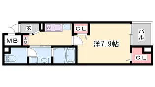 コレクト ライル【1階】の間取り