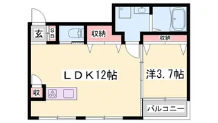 コティ姫路北条【201号室】の外観