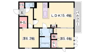 Yama-ni【1階】の間取り