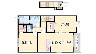 ドリームグラン【2階】の間取り