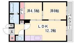 T-BLD神屋町【2階】の間取り