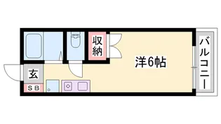 エクシブ津市場【2階】の間取り