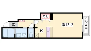 ラフレシール【1階】の間取り