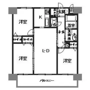 マノワール【7階】の間取り