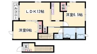 ベル アンジュⅠ【2階】の間取り