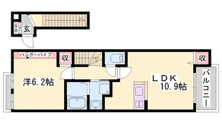 ノアB【2階】の間取り