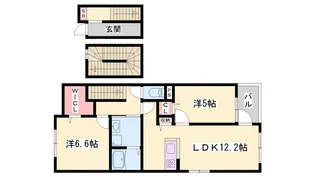 ベル ブリッサ【3階】の間取り
