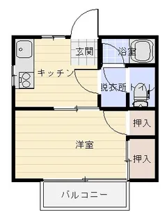 フォーレスト浅香 B棟【1階】の間取り