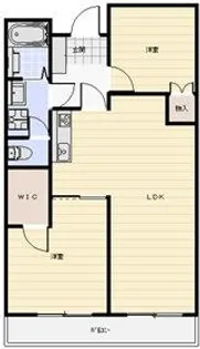 光ハイツ【2階】の間取り