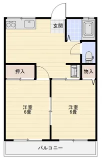アトラス元町【1階】の間取り
