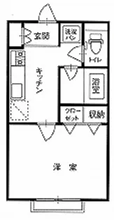 DI斎藤【1階】の間取り