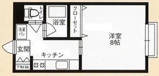 フォレストアメニティ【2階】の間取り