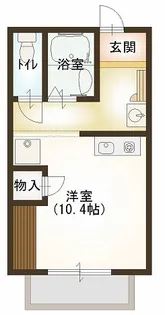 グリーンハートマンション【3階】の間取り