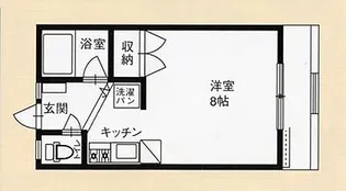 むぎくらDIハイツ【2階】の間取り