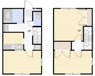 メゾン・ラポール【1階】の間取り