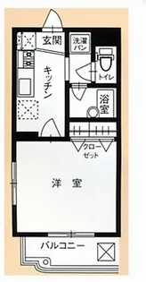 メゾン南風【1階】の間取り