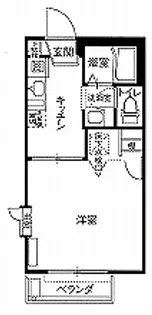 グリーンハイツ【1階】の間取り