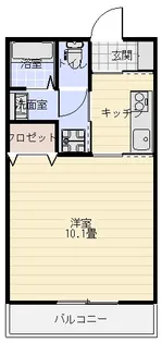 グランドレーヴ【1階】の間取り