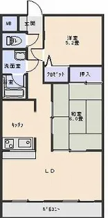 ノアマンション【3階】の間取り